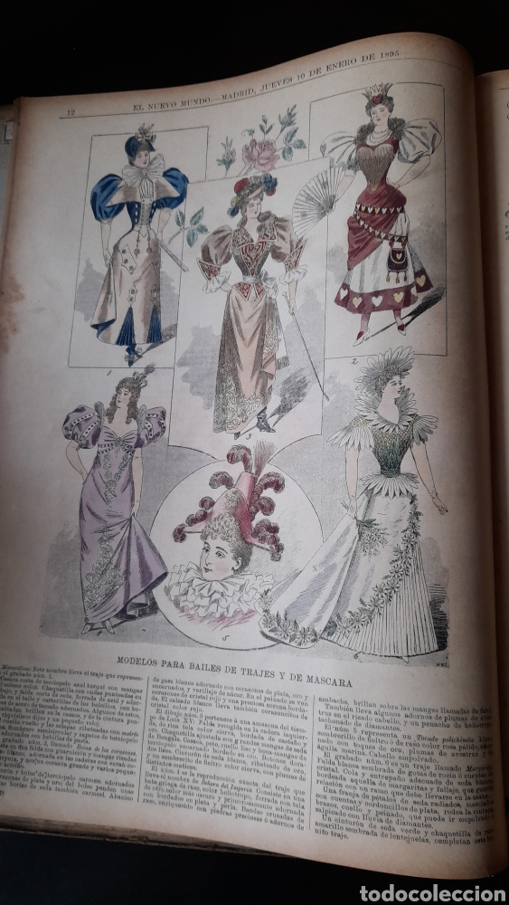 Libros antiguos: Nuevo Mundo a&ntilde;o 1895 - Foto 3