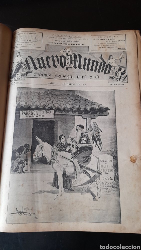 Libros antiguos: Nuevo Mundo a&ntilde;o 1895 - Foto 4
