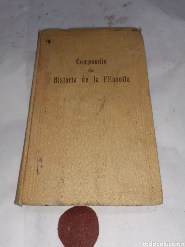 Libros antiguos: Compendio historia de la filosof&iacute;a - Foto 1