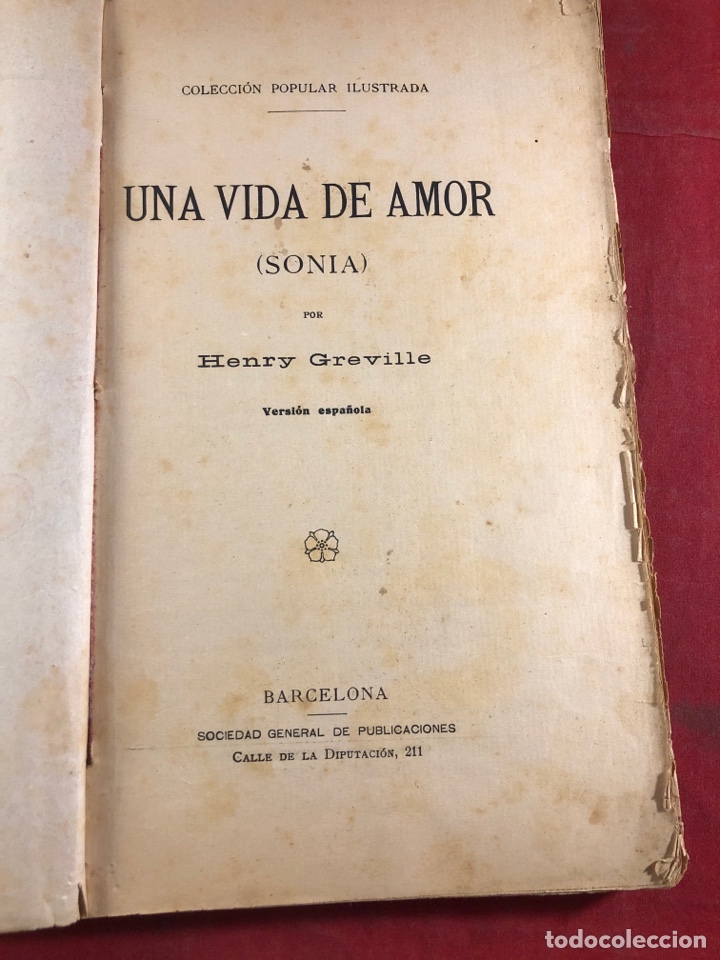 Libros antiguos: SONIA - Foto 2