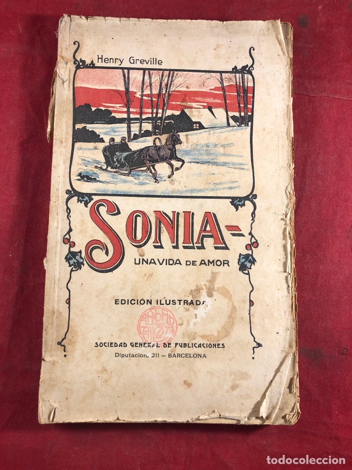 Libros antiguos: SONIA - Foto 1