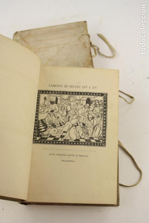 Libros antiguos: BIBLIOTECA DANTESCA, 2 VOL. 14x21 cm. - Foto 3