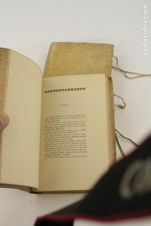 Libros antiguos: BIBLIOTECA DANTESCA, 2 VOL. 14x21 cm. - Foto 6