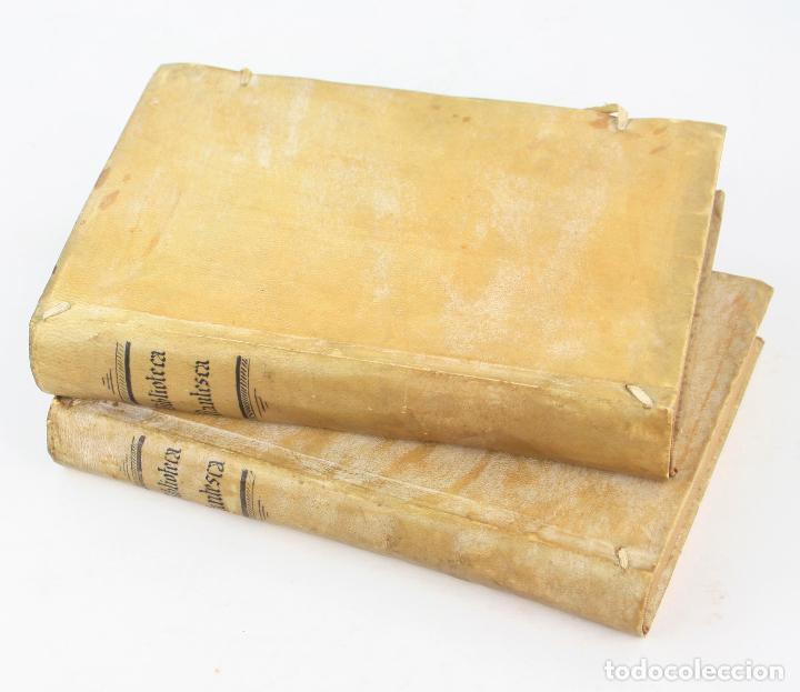 Libros antiguos: BIBLIOTECA DANTESCA, 2 VOL. 14x21 cm. - Foto 1