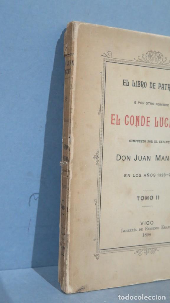 Libros antiguos: 1898.- EL CONDE LUCANOR. - Foto 2