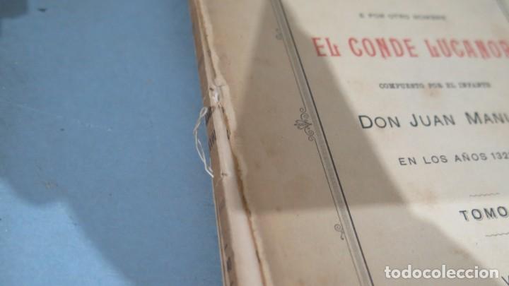 Libros antiguos: 1898.- EL CONDE LUCANOR. - Foto 3
