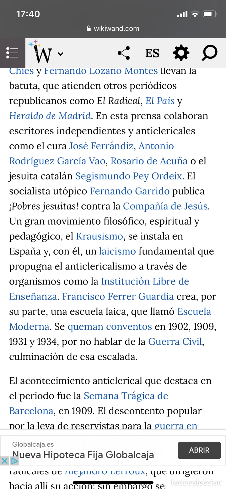 Libros antiguos: El excomulgado o las bodas de un presbitero - Foto 6