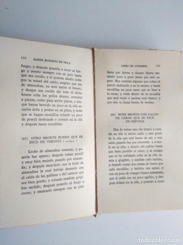 Libros antiguos: LIBRO DE GUISADOS, MANJARES Y POTAJES - Foto 5