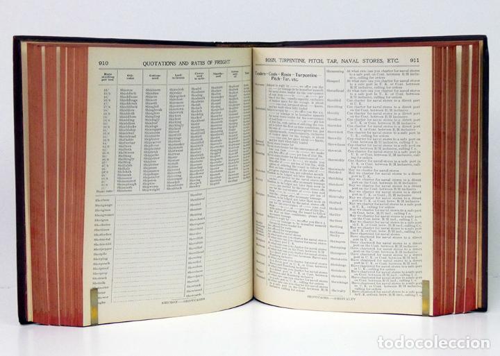 Libros antiguos: WATKINS UNIVERSAL SHIPPING CODE. Revised and extended edition 1904. Compiled by T. Walter Hartfield - Foto 4