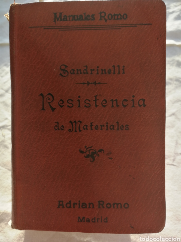 Livres anciens: RESISTENCIA DE MATERALES, GUIDO SANDRINELLI