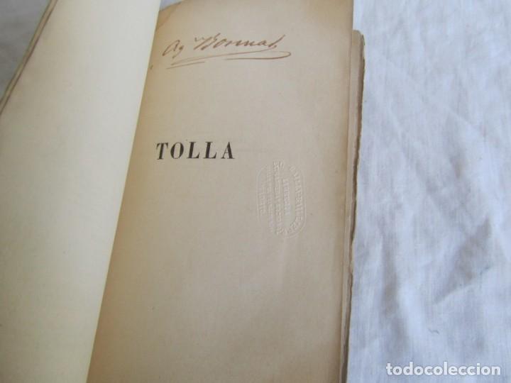 Libros antiguos: Tolla, Edmond About, 1856, en franc&eacute;s - Foto 5