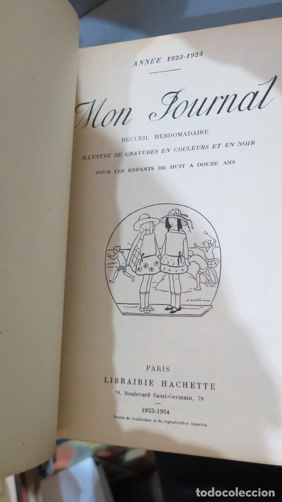 Libros antiguos: MON JOURNAL. HACHETTE 1923-1924 - Foto 3