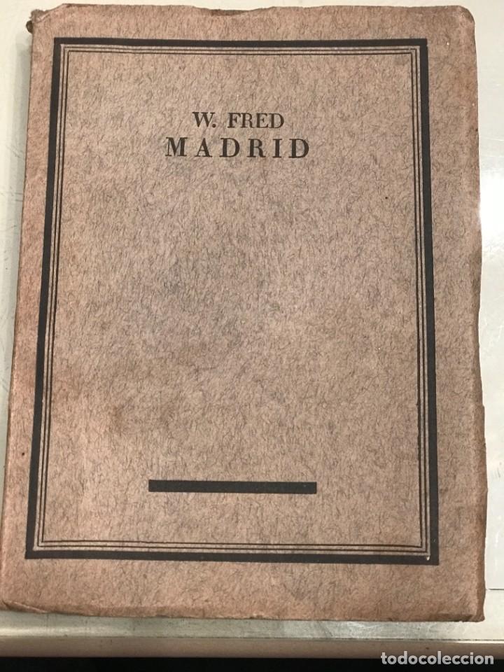 Libri antichi: W. Fred. Madrid, Gu&iacute;a de Madrid en aleman, editada en 1906.