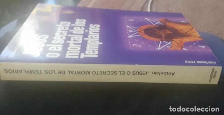 Libros antiguos: Libro Jesus o el secreto mortal de los Templarios - Foto 4