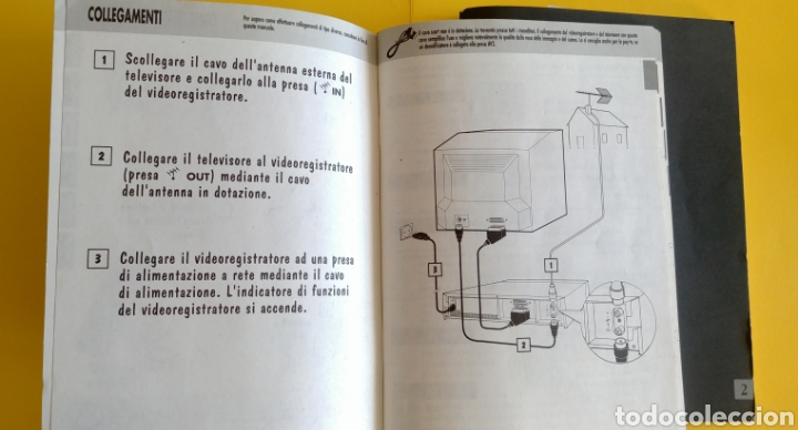 Libros antiguos: Dis manuales instrucciones video VHS Thomson - Foto 4