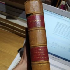Libros antiguos: NOUVEAUX MELANGES HISTORIQUES ET LITTERAIRES. M. VILLEMAIN. ED. CHEZ LADVOCAT, 1827. Lote 247777910