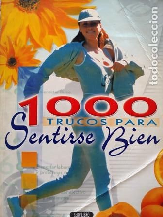 Libros antiguos: ANTIG&Uuml;O LIBRO - 1000 TRUCOS PARA SENTIRSE BIEN - Foto 1