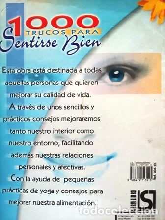 Libros antiguos: ANTIG&Uuml;O LIBRO - 1000 TRUCOS PARA SENTIRSE BIEN - Foto 5