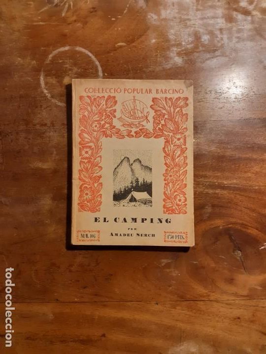Libros antiguos: El camping per Amadeu Serch - Foto 1