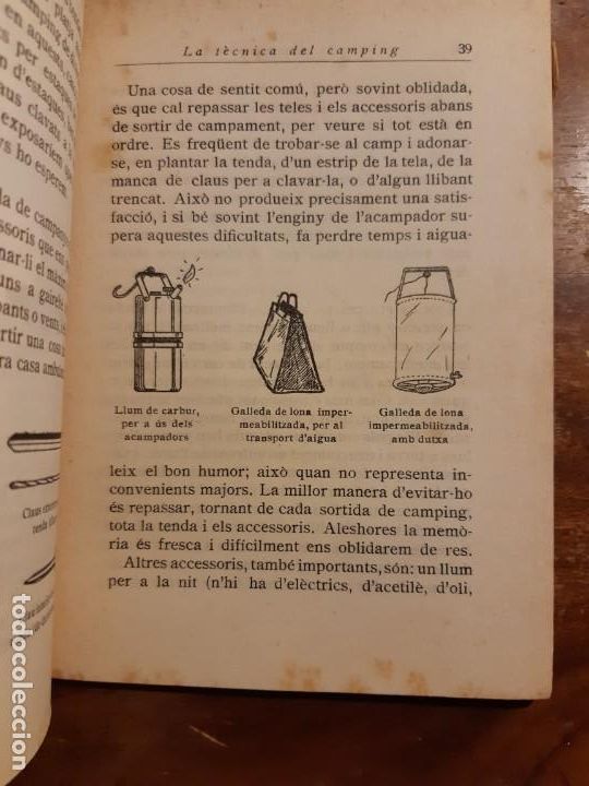 Libros antiguos: El camping per Amadeu Serch - Foto 3