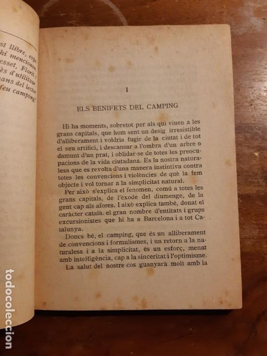 Libros antiguos: El camping per Amadeu Serch - Foto 4