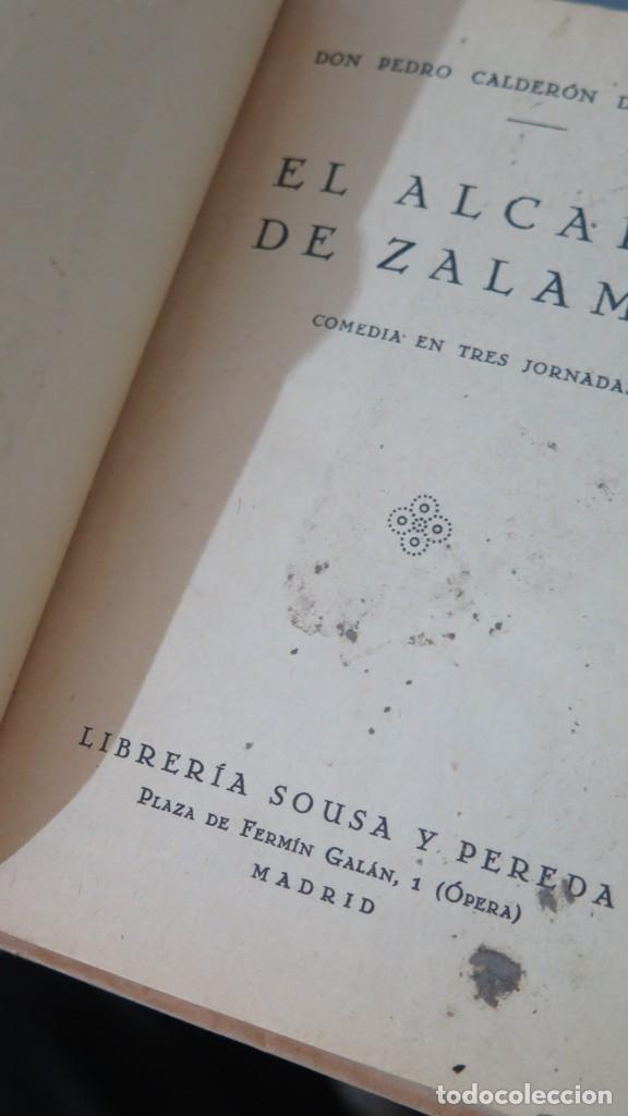 Libros antiguos: EL ALCALDE DE ZALAMEA. CALDERON DE LA BARCA - Foto 2