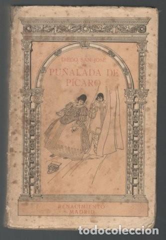 Libros antiguos: SAN JOSE, Diego: PU&Ntilde;ALADA DE PICARO - Foto 1