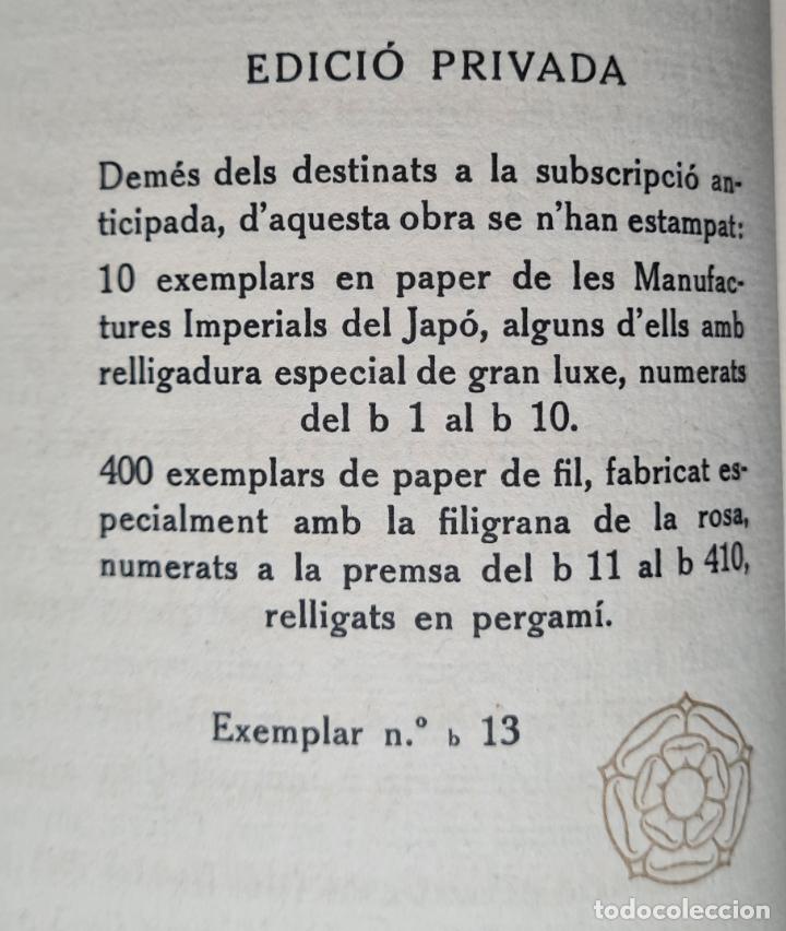 Libros antiguos: LIBRO EL LLIBRE DOR DEL ROSARI A CATALUNYA - Foto 10
