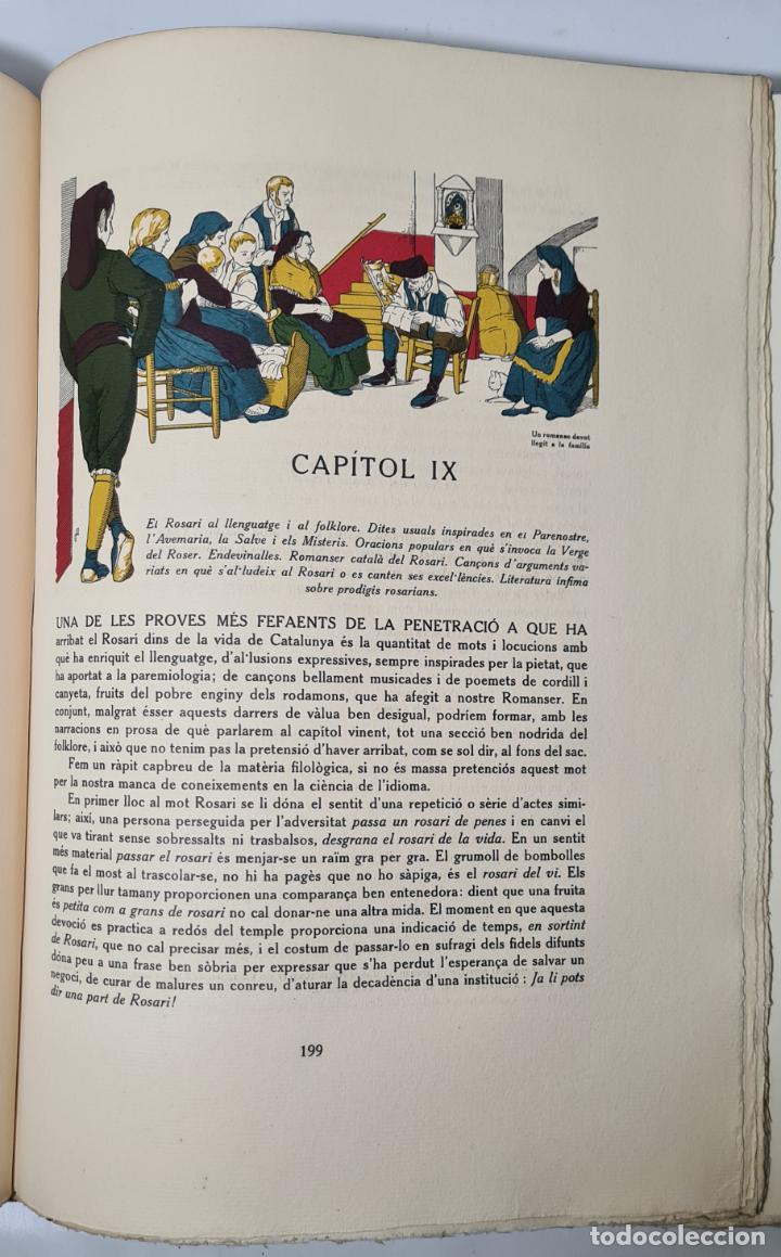 Libros antiguos: LIBRO EL LLIBRE DOR DEL ROSARI A CATALUNYA - Foto 15