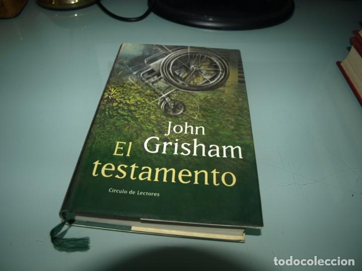 Libros antiguos: John Grisham. El testamento, Circulo de Lectores - Foto 1