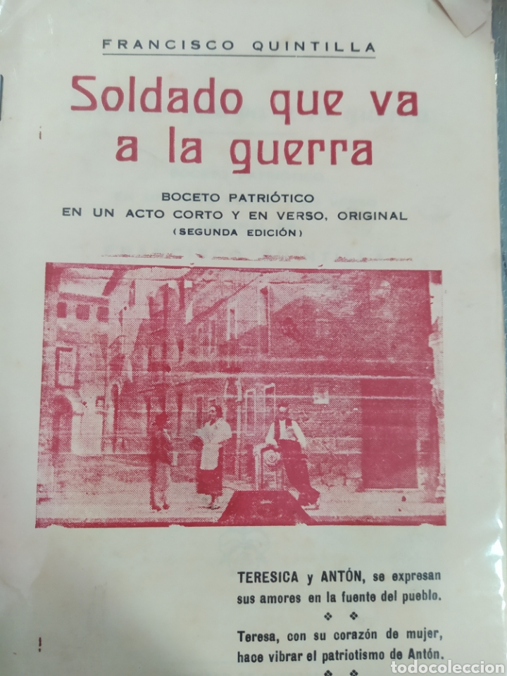 Antiquarische B&uuml;cher: Soldado que va a la guerra Francisco quintilla 1937