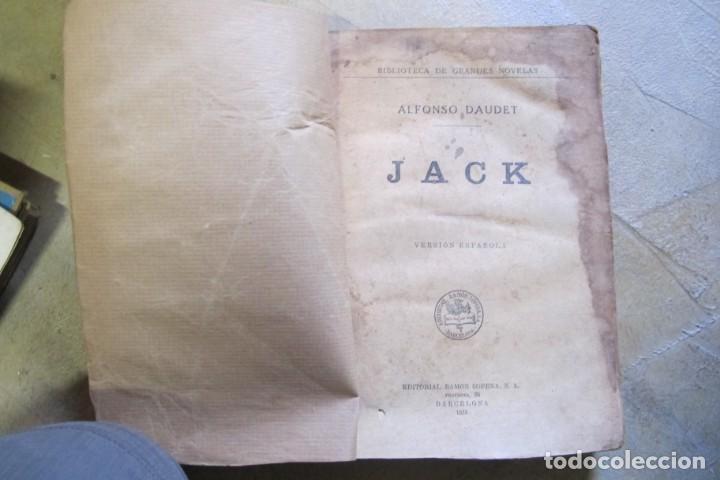 Libros antiguos: JACK. ALFONSO DAUDET. SOPENA 1933 - Foto 1