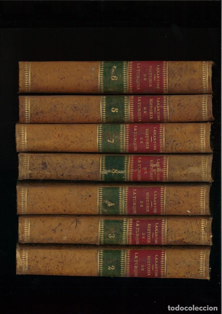 Libros antiguos: HISTORIA DE LA TURQUIA. A. de Lamartine - Foto 4