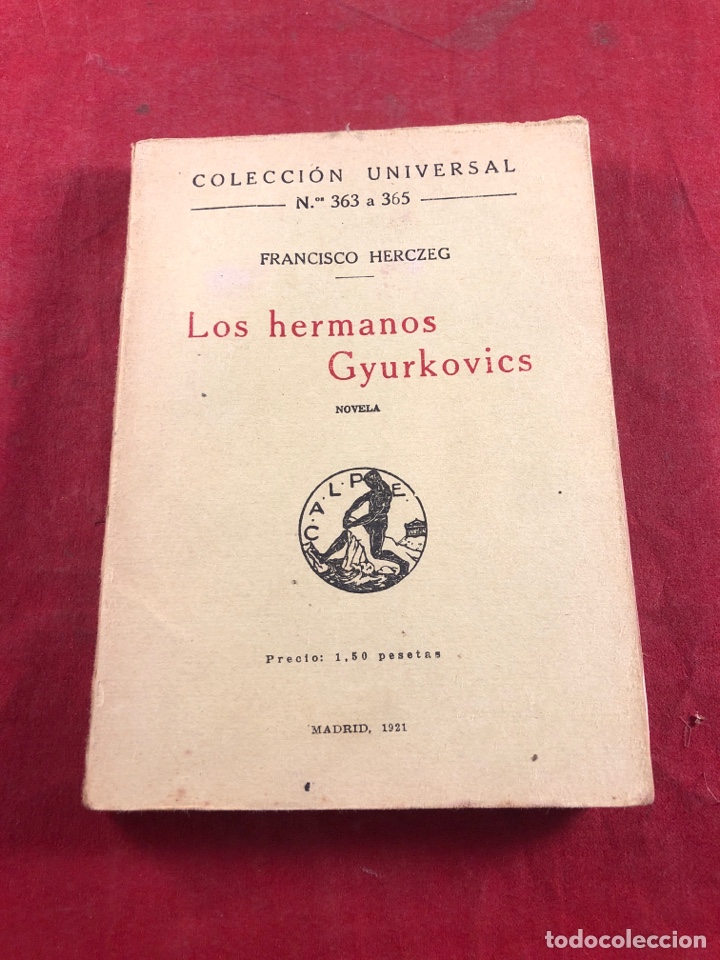 Libros antiguos: LOS HERMANOS GYURKOVICS - Foto 1