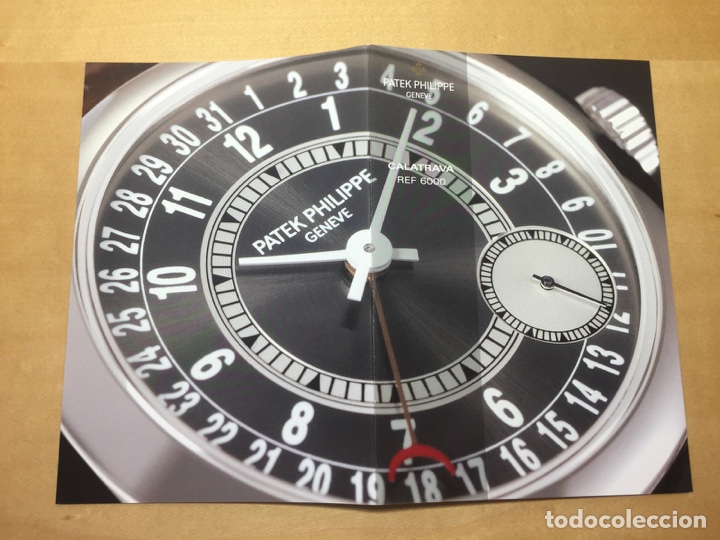 Libros antiguos: Patek Philippe - Booklet PATEK PHILIPPE - Calatrava Ref. 6000 - New Models 2007 - Foto 1