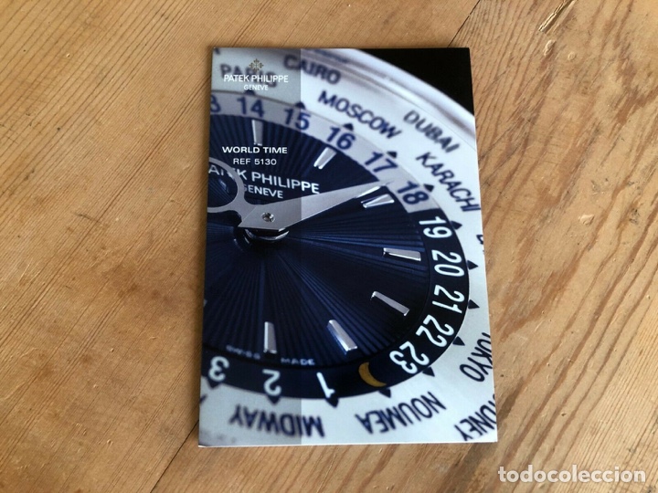 Libros antiguos: Patek Philippe - Booklet - PATEK PHILIPPE - World Time - Ref. 5130 - New Models 2007 - Foto 1