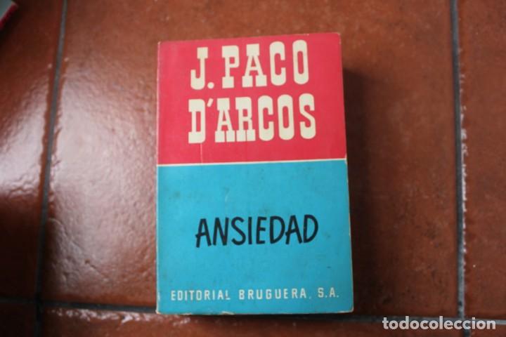 Libros antiguos: ANSIEDAD ; J. PACO D&Aacute;RCOS; EDITORIAL BRUGUERA - Foto 1