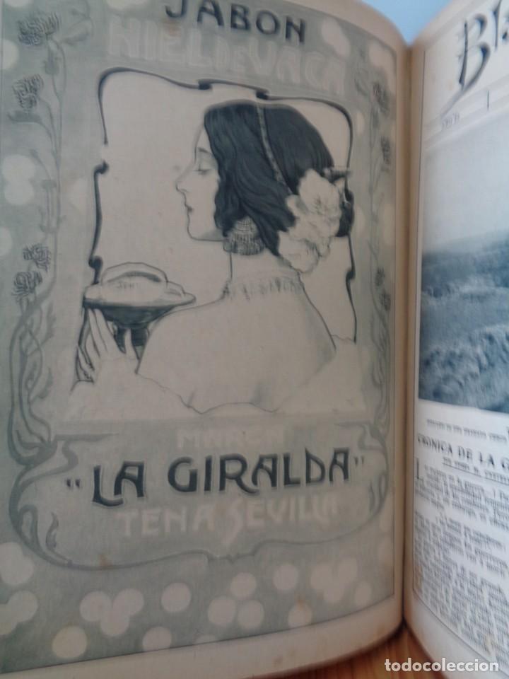 Libros antiguos: &iexcl;&iexcl; BLANCO Y NEGRO, A&Ntilde;O 1915. ENCUADERNADO. !! - Foto 8