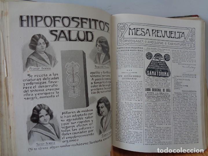 Libros antiguos: &iexcl;&iexcl; BLANCO Y NEGRO, A&Ntilde;O 1915. ENCUADERNADO. !! - Foto 29