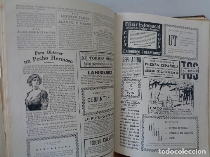 Libros antiguos: &iexcl;&iexcl; BLANCO Y NEGRO, A&Ntilde;O 1915. ENCUADERNADO. !! - Foto 30