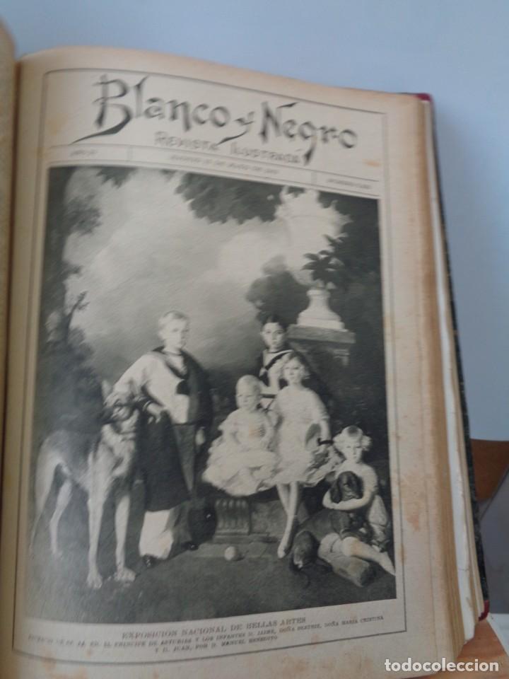 Libros antiguos: &iexcl;&iexcl; BLANCO Y NEGRO, A&Ntilde;O 1915. ENCUADERNADO. !! - Foto 42