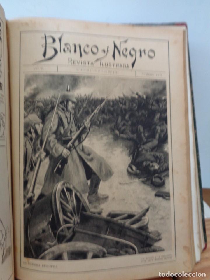 Libros antiguos: &iexcl;&iexcl; BLANCO Y NEGRO, A&Ntilde;O 1915. ENCUADERNADO. !! - Foto 46