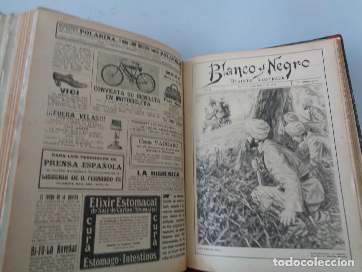 Libros antiguos: &iexcl;&iexcl; BLANCO Y NEGRO, A&Ntilde;O 1915. ENCUADERNADO. !! - Foto 49