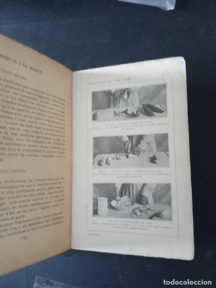 Libros antiguos: Les conserves &agrave; la Maison. - Foto 6