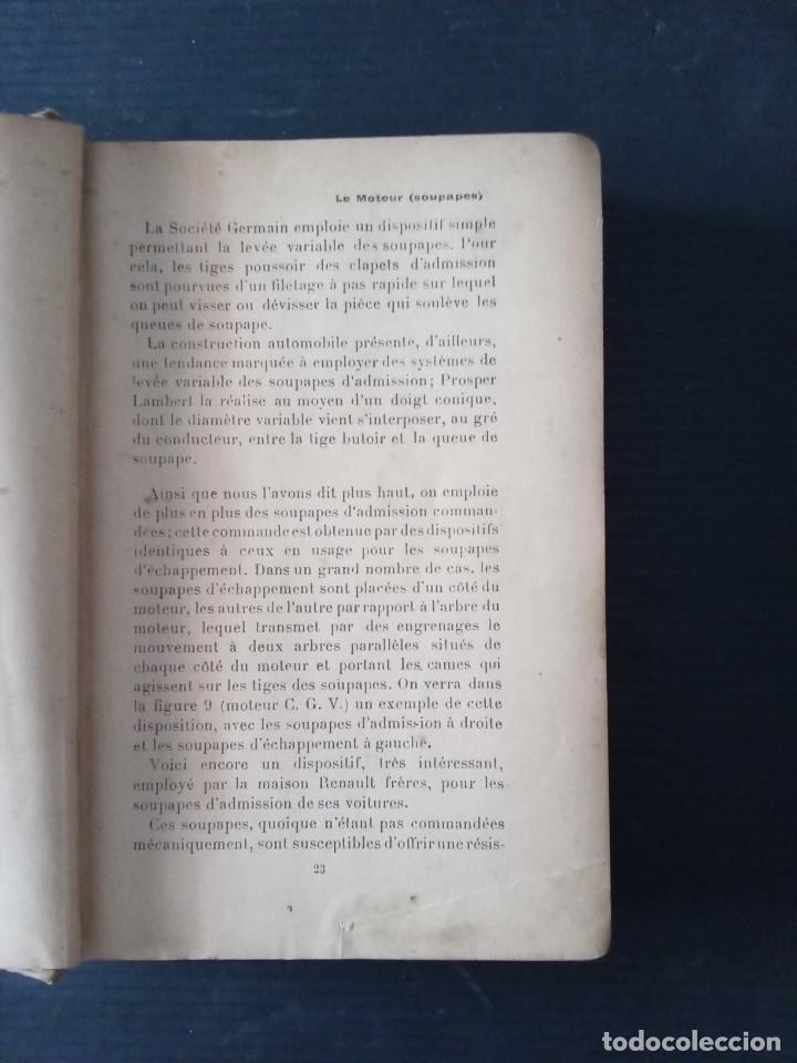 Libros antiguos: Manuel Pratique d  Automobilisme. - Foto 3
