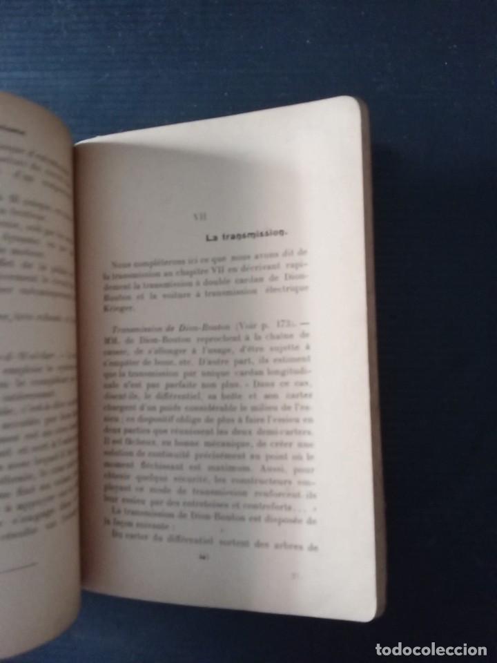 Libros antiguos: Manuel Pratique d  Automobilisme. - Foto 6