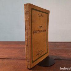 Libros antiguos: LES DICTADURES - FRANCESC CAMBÓ - LLIBRERIA CATALONIA, 1929, BARCELONA. Lote 252784655