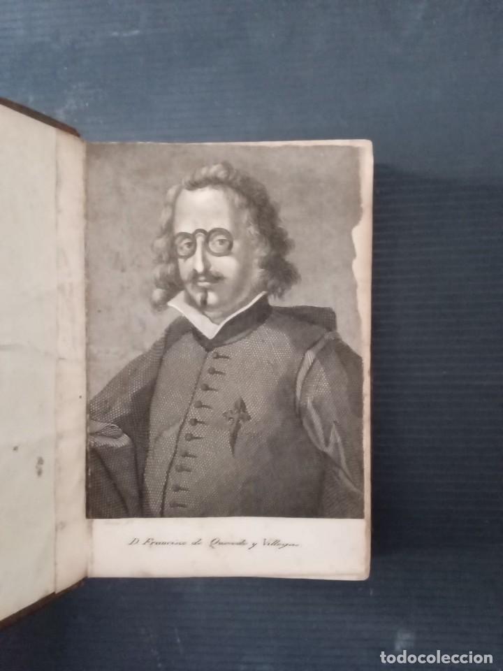Libros antiguos: Quevedo , obras festivas. - Foto 2