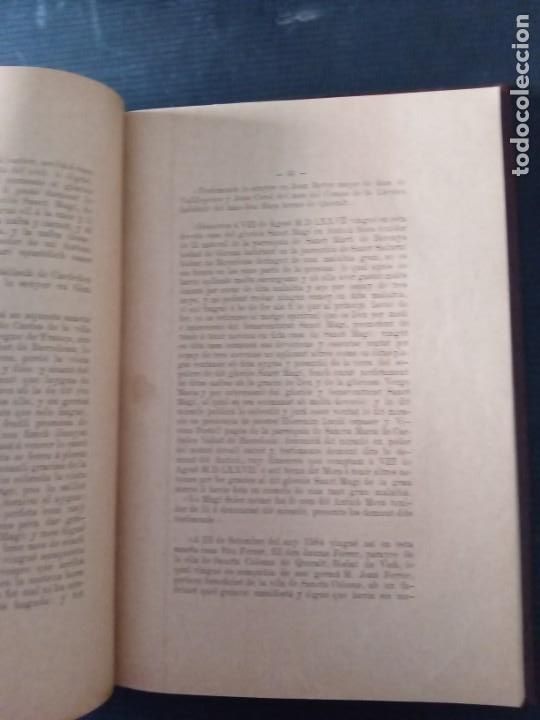 Libros antiguos: Historia del santuari de Sant Magi. 1887. - Foto 6
