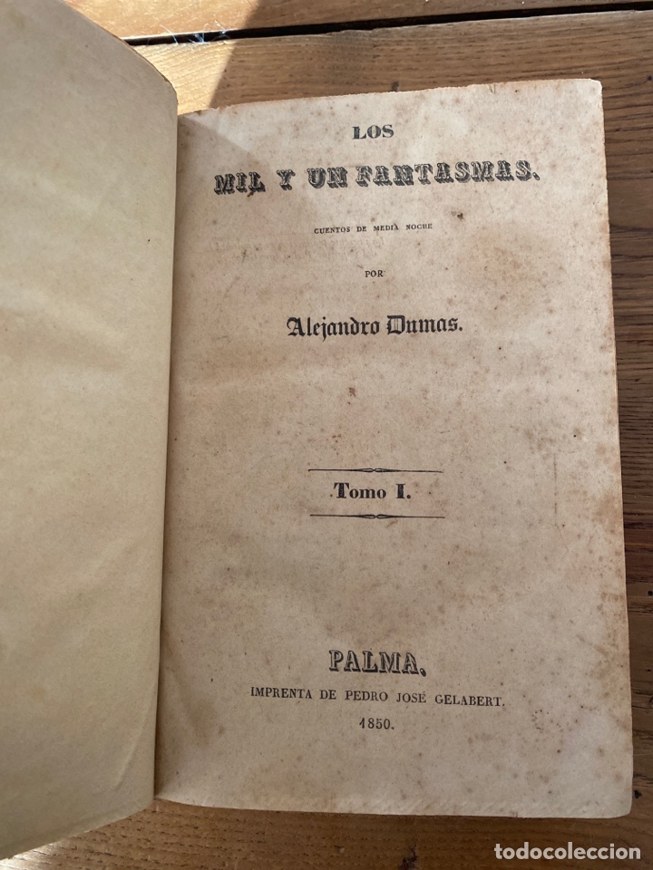 Libros antiguos: Los Mil y un Fantasmas - Foto 3